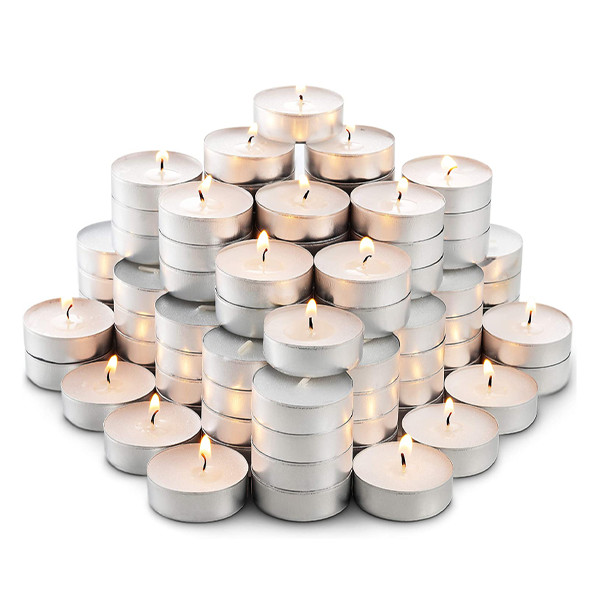 Hộp nến Tealight Thực vật 4h - 100 viên